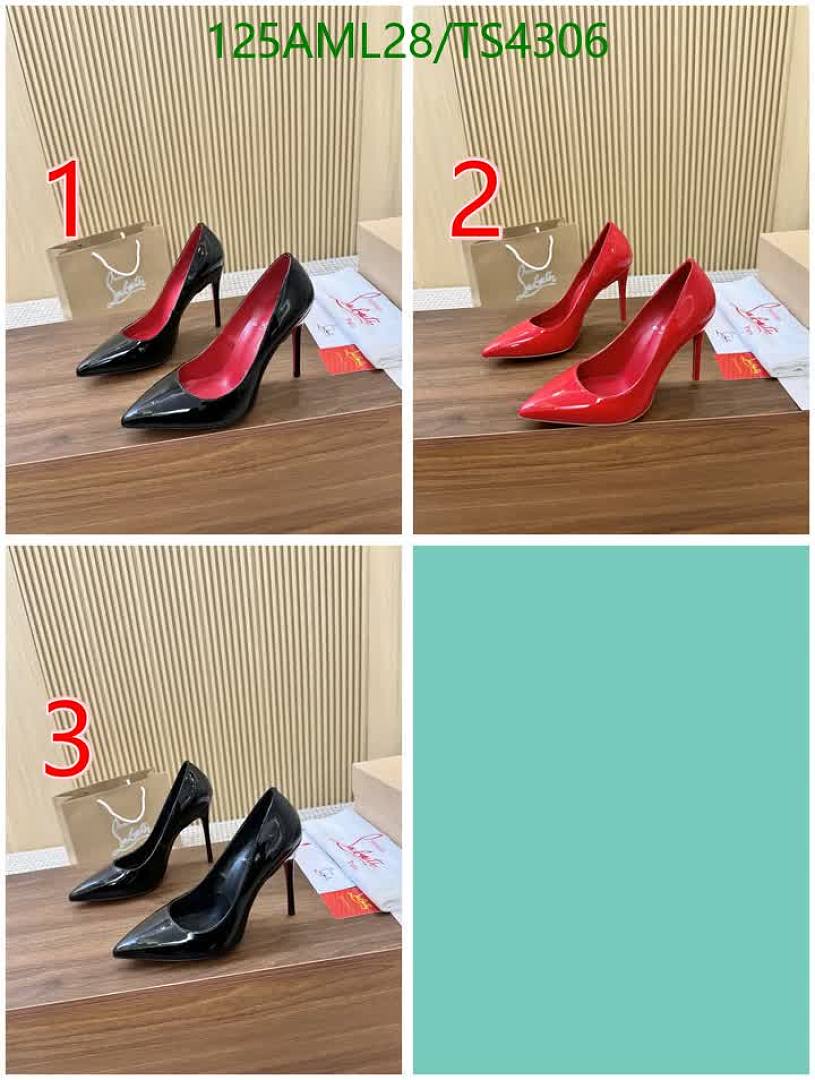 Christian Louboutin-Women Shoes Code: TS4306 $: 125USD