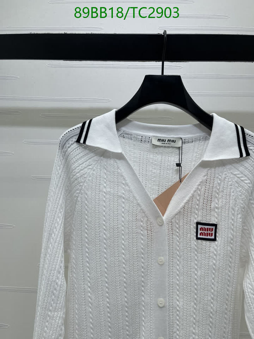 Miu Miu-Clothing Code: TC2903 $: 89USD