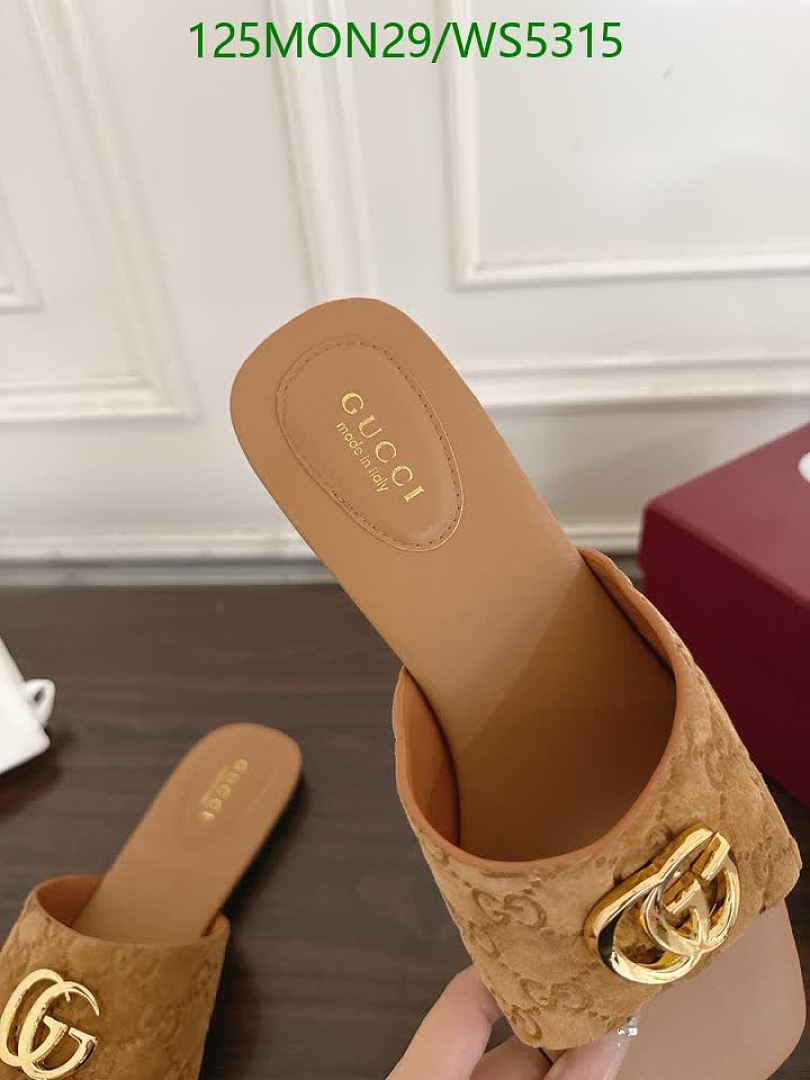 Gucci-Women Shoes Code: WS5315 $: 125USD