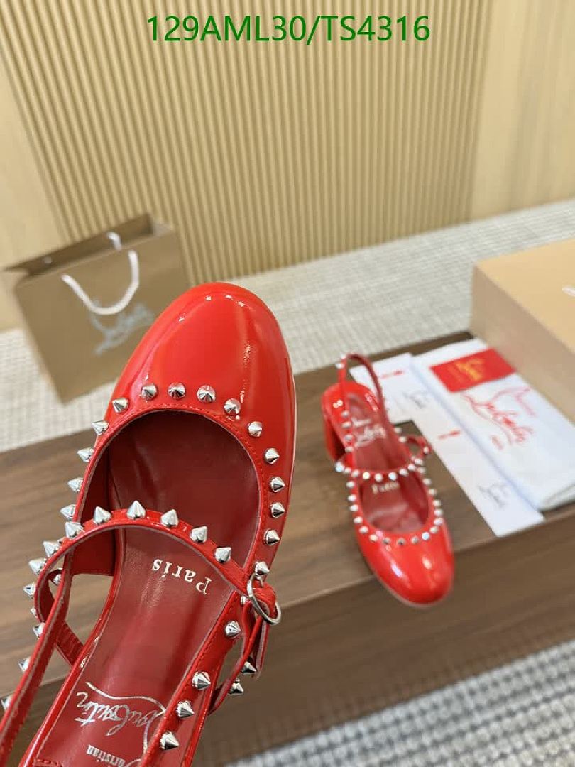 Christian Louboutin-Women Shoes Code: TS4316 $: 129USD