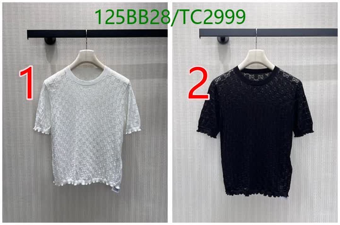 Gucci-Clothing Code: TC2999 $: 125USD