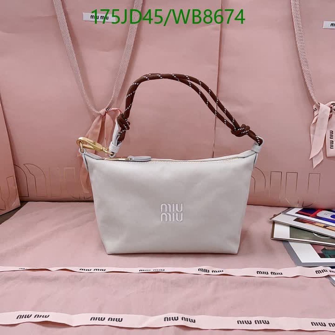 Miu Miu-Bag-Mirror Quality Code: WB8674 $: 175USD