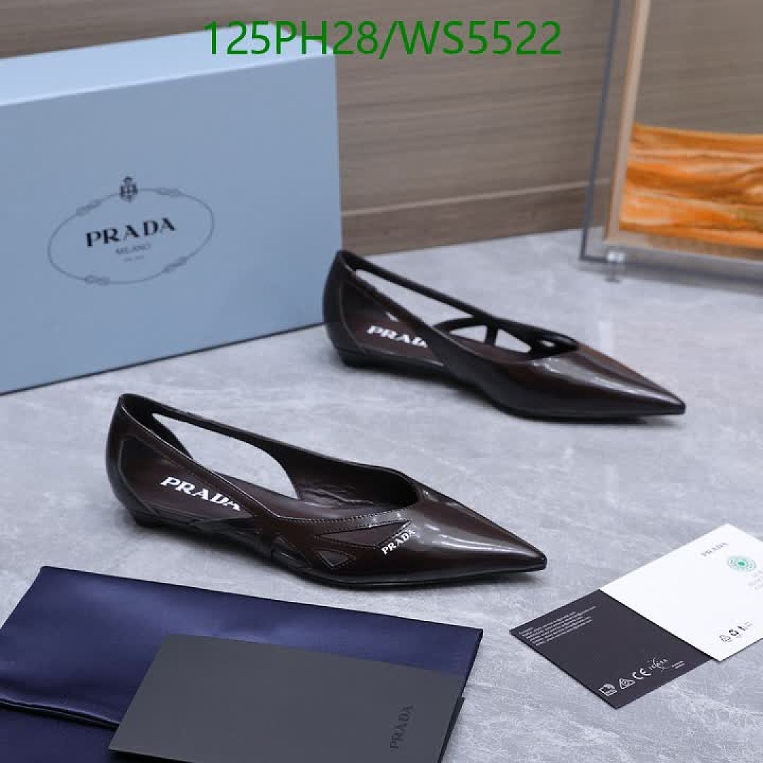 Prada-Women Shoes Code: WS5522 $: 125USD