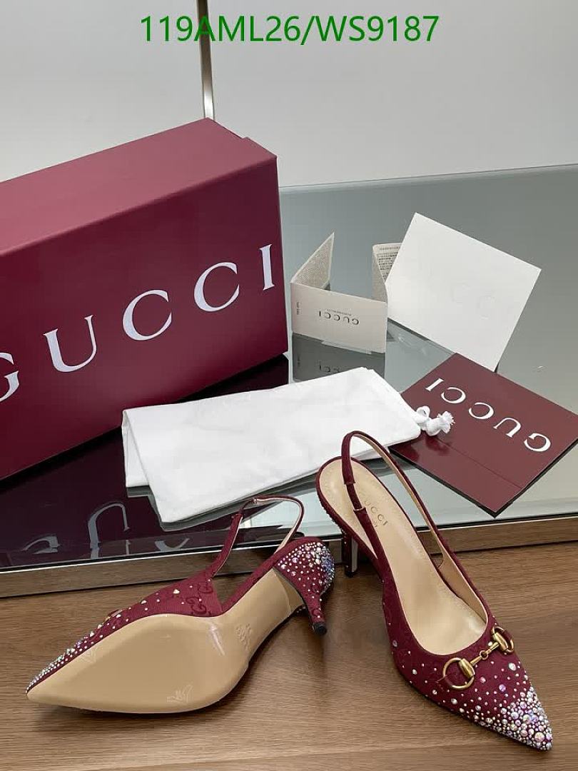 Gucci-Women Shoes Code: WS9187 $: 119USD