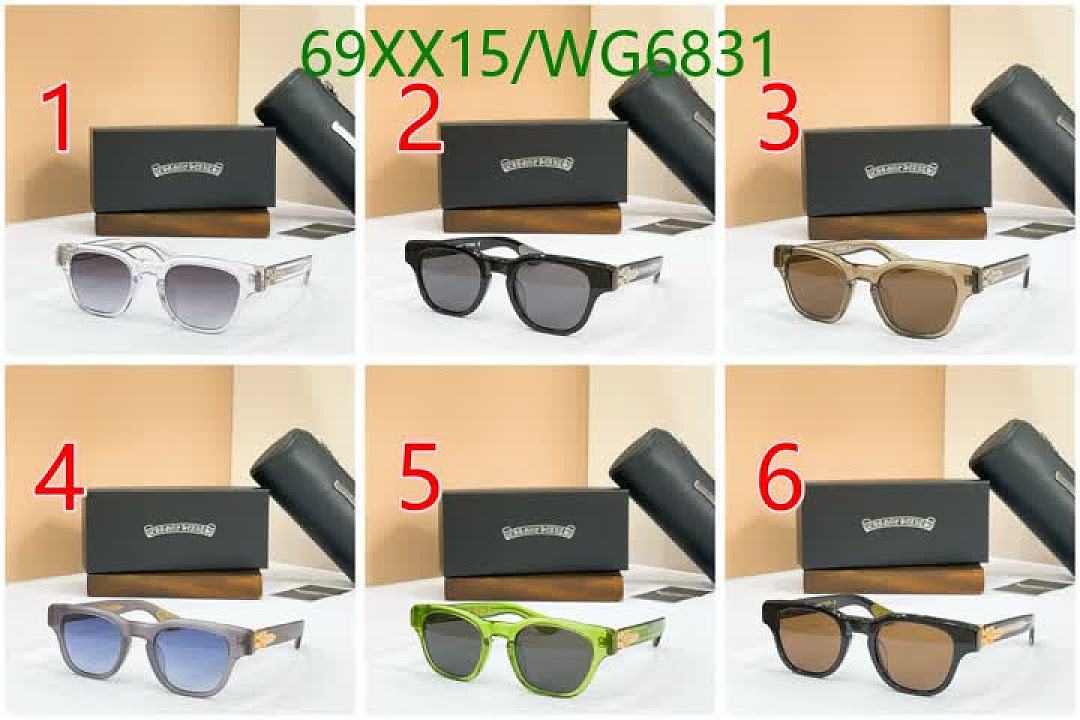 Chrome Hearts-Glasses Code: WG6831 $: 69USD