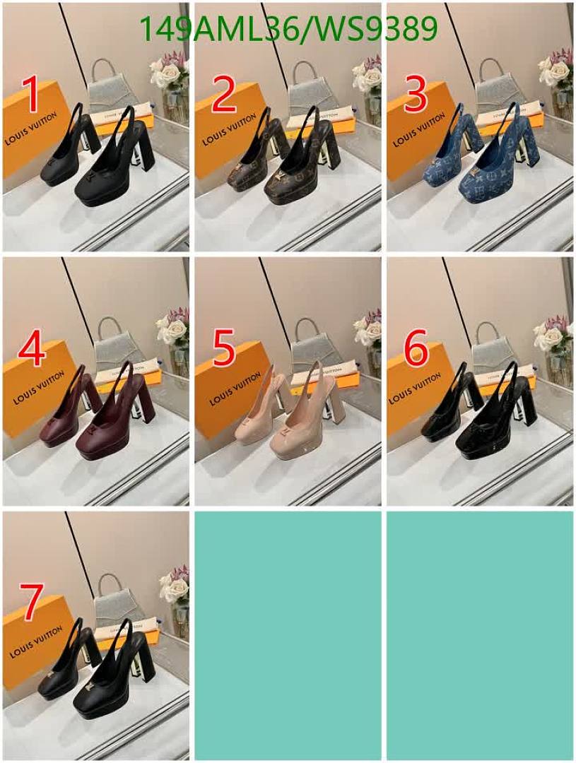 LV-Women Shoes Code: WS9389 $: 149USD