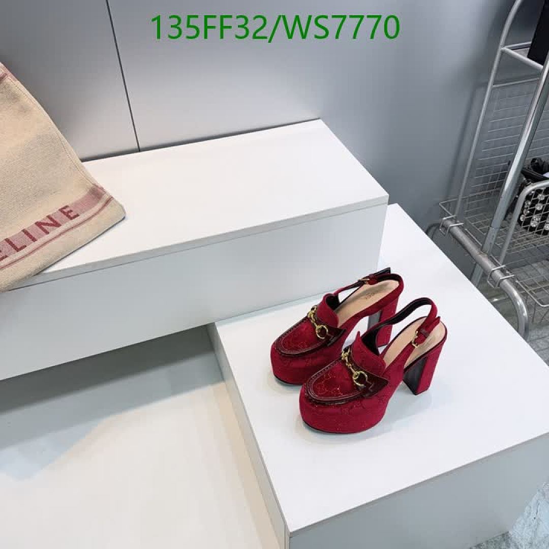 Gucci-Women Shoes Code: WS7770 $: 135USD