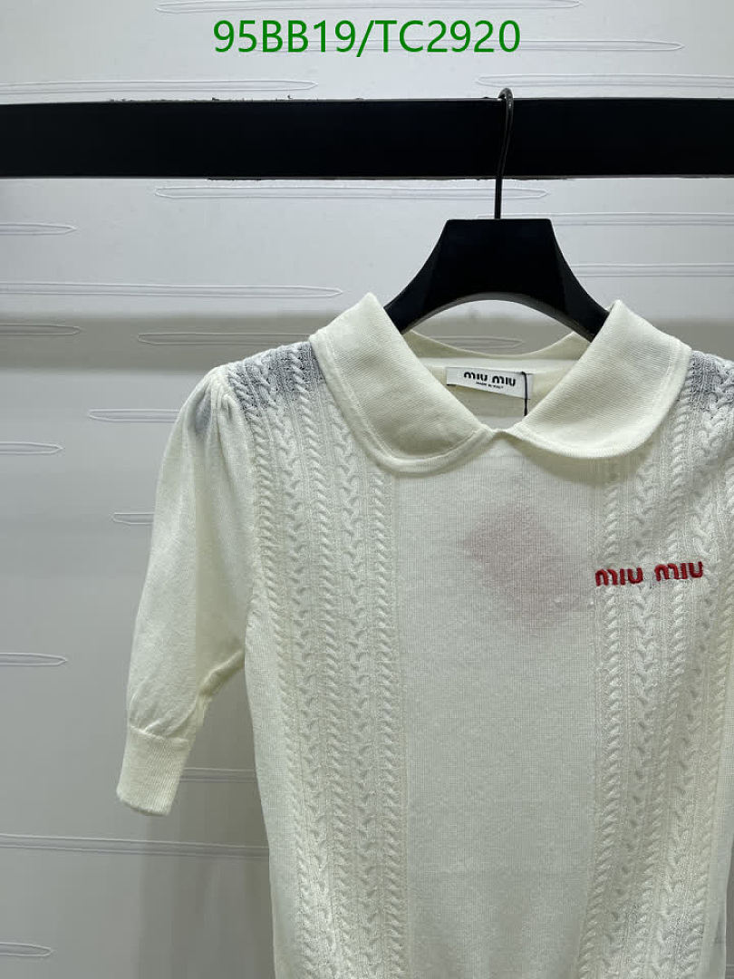 Miu Miu-Clothing Code: TC2920 $: 95USD