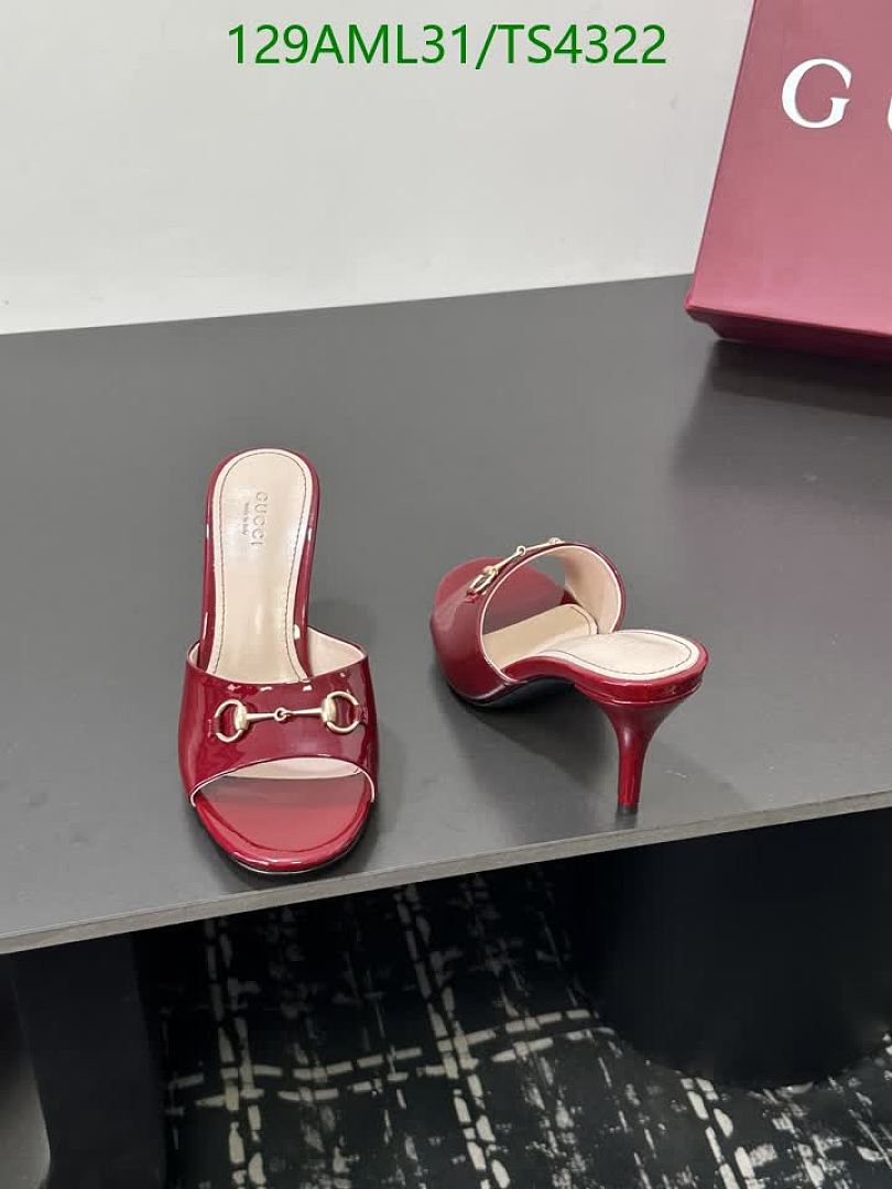 Gucci-Women Shoes Code: TS4322 $: 129USD