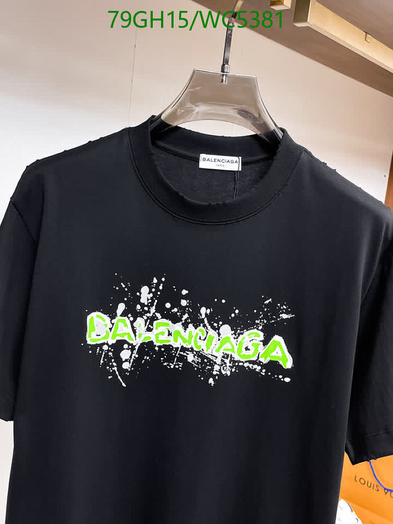 Balenciaga-Clothing Code: WC5381 $: 79USD