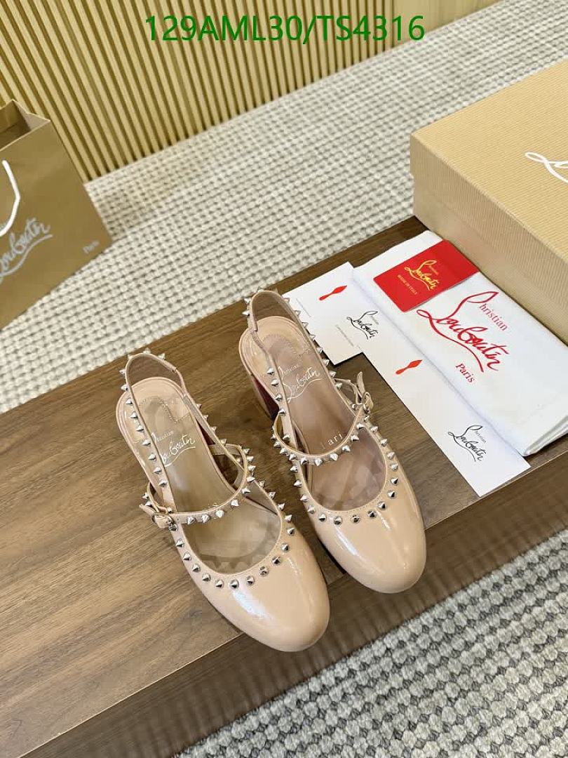 Christian Louboutin-Women Shoes Code: TS4316 $: 129USD