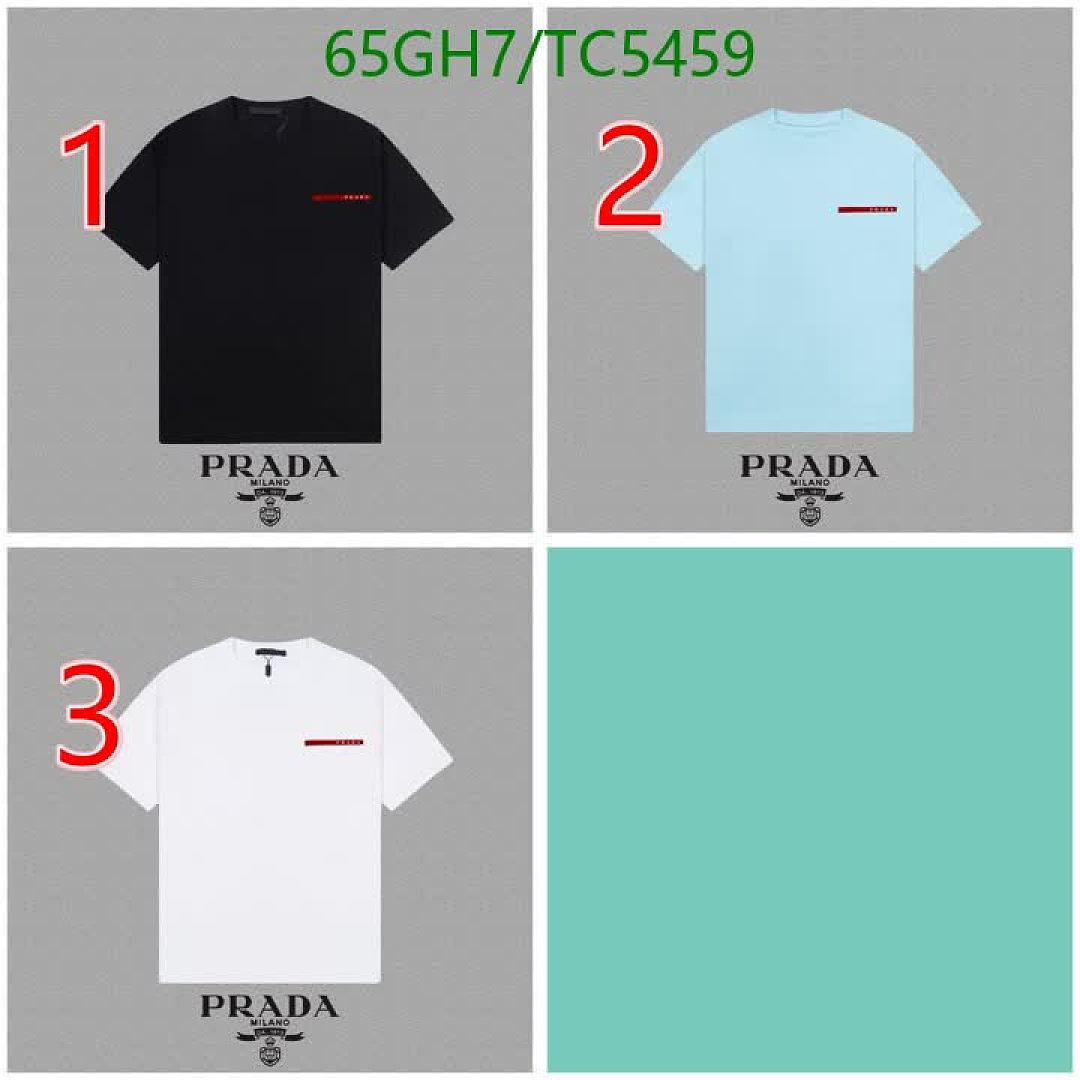 Prada-Clothing Code: TC5459 $: 65USD