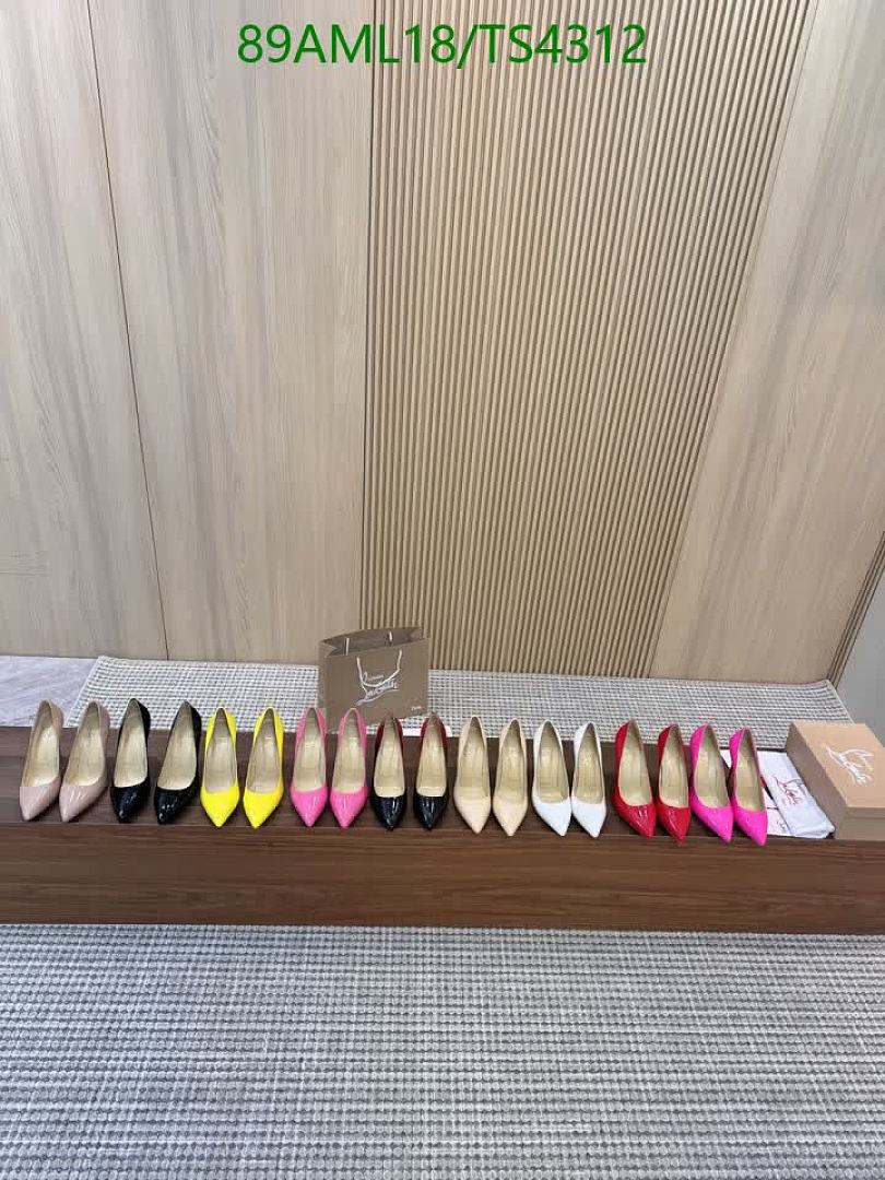 Christian Louboutin-Women Shoes Code: TS4312 $: 89USD