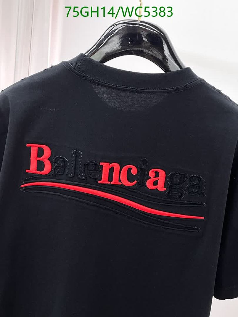 Balenciaga-Clothing Code: WC5383 $: 75USD