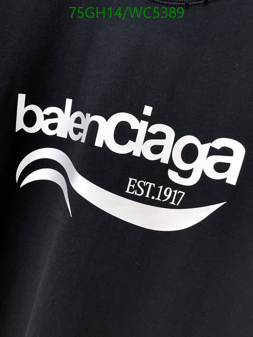 Balenciaga-Clothing Code: WC5389 $: 75USD