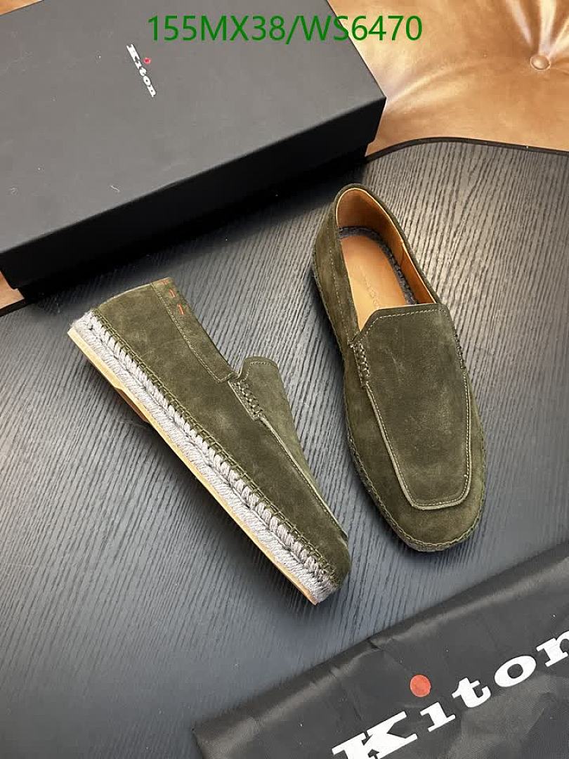 Kiton-Men shoes Code: WS6470 $: 155USD