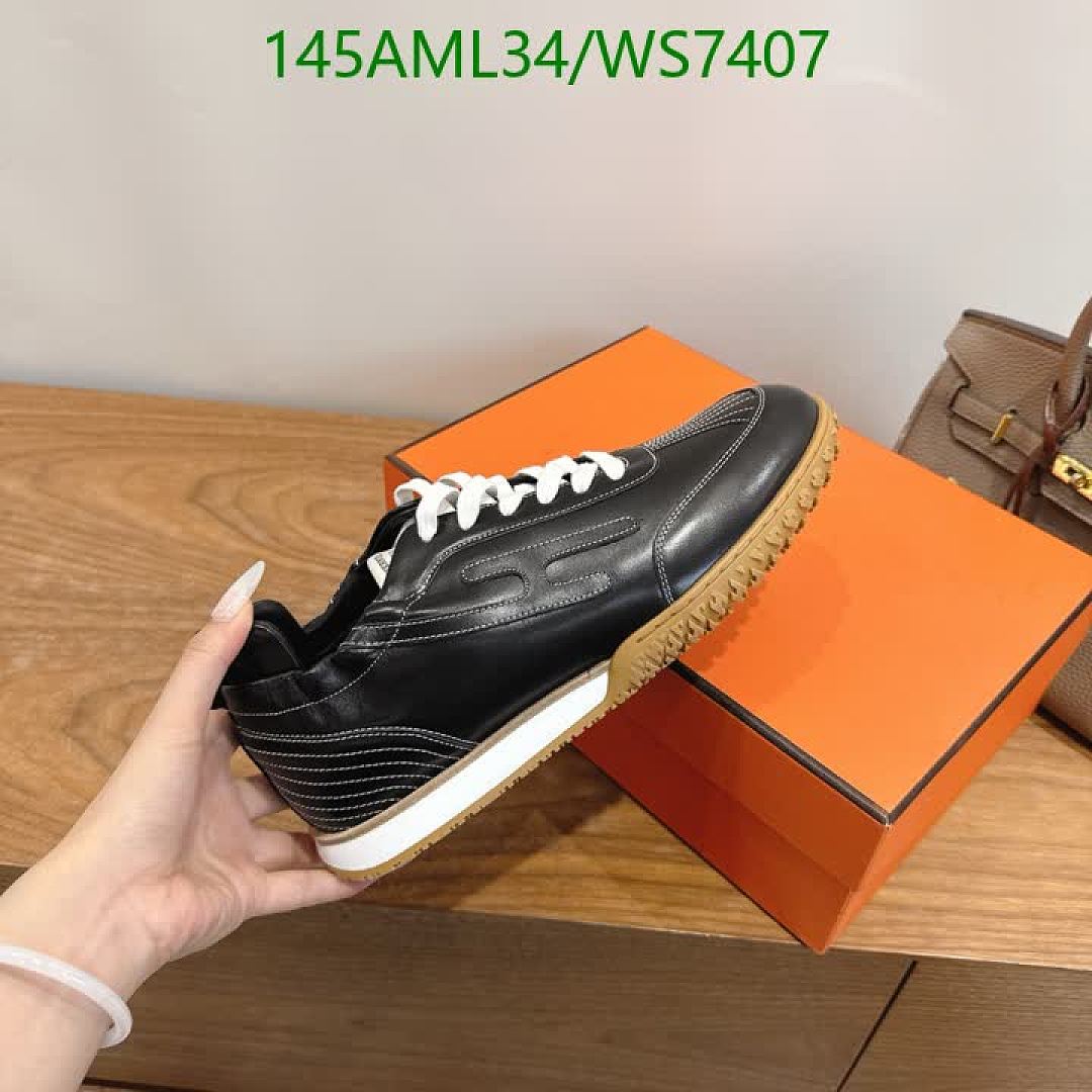 Hermes-Men shoes Code: WS7407 $: 145USD