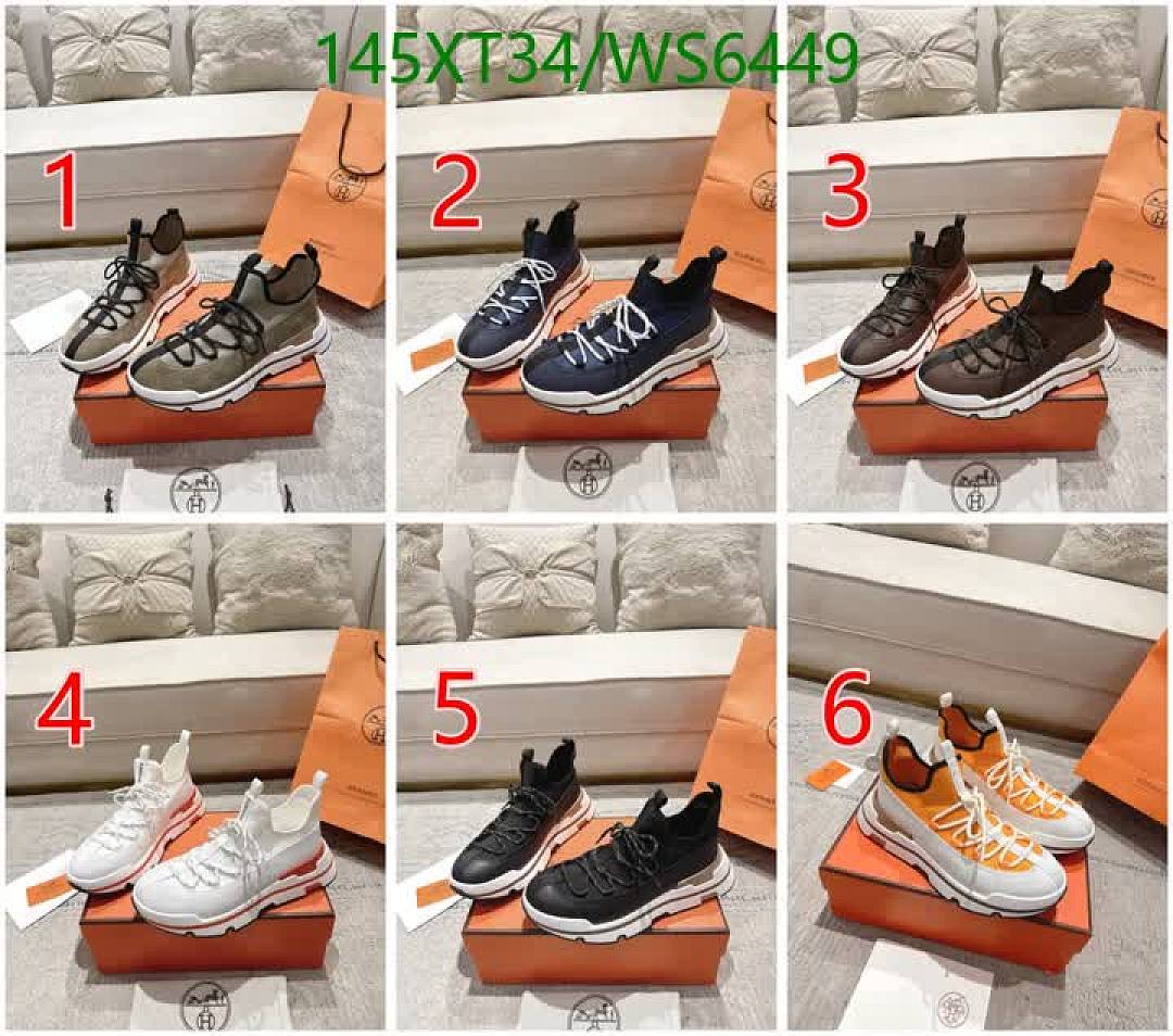 Hermes-Men shoes Code: WS6449 $: 145USD