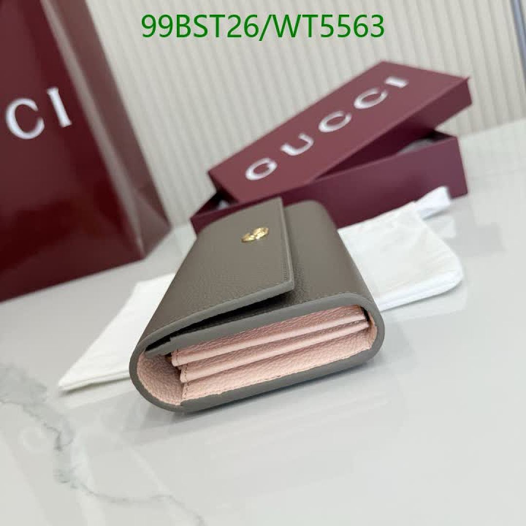 Gucci-Wallet Mirror Quality Code: WT5563 $: 99USD