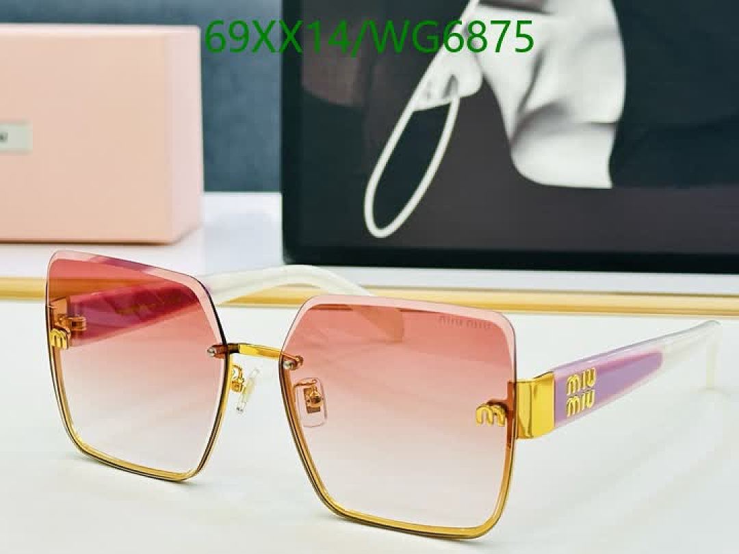 Miu Miu-Glasses Code: WG6875 $: 69USD