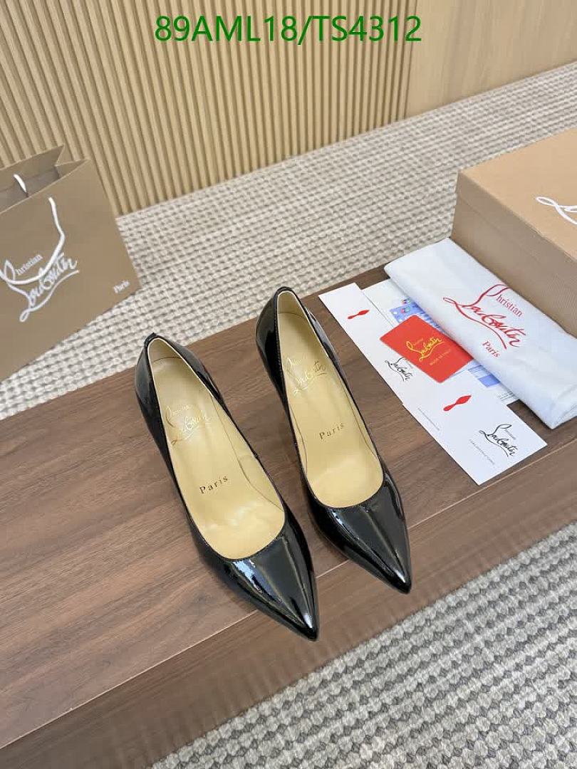Christian Louboutin-Women Shoes Code: TS4312 $: 89USD