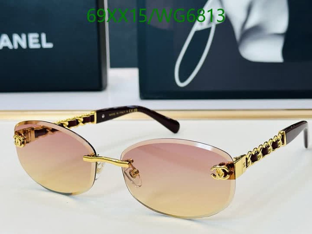 Chanel-Glasses Code: WG6813 $: 69USD