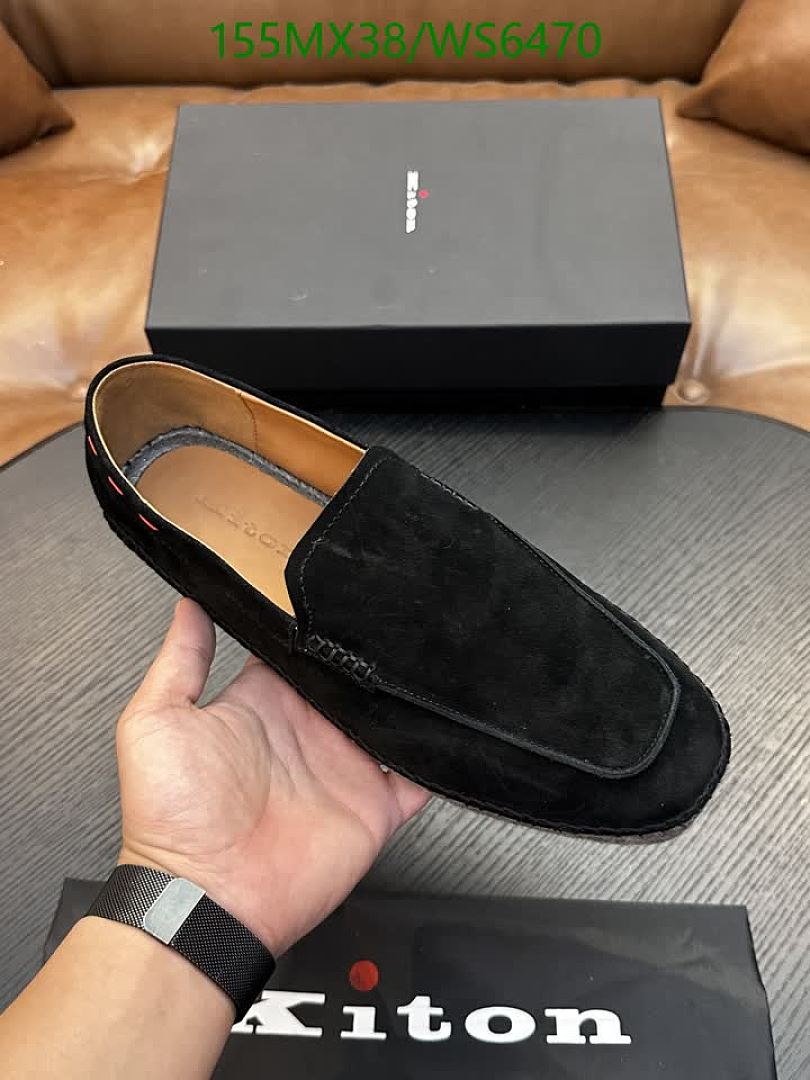 Kiton-Men shoes Code: WS6470 $: 155USD