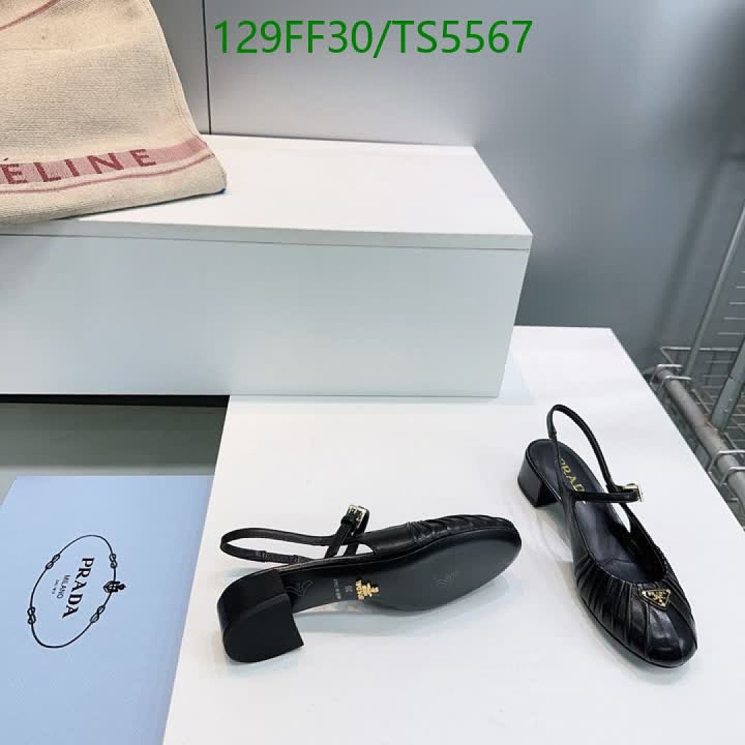 Prada-Women Shoes Code: TS5567 $: 129USD
