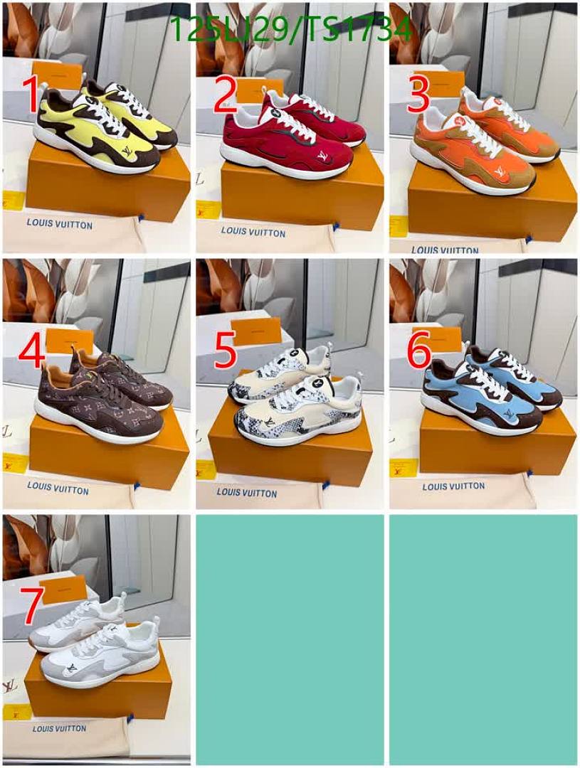 LV-Men shoes Code: TS1734 $: 125USD