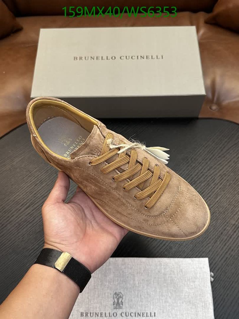 Brunello Cucinelli-Men shoes Code: WS6353 $: 159USD