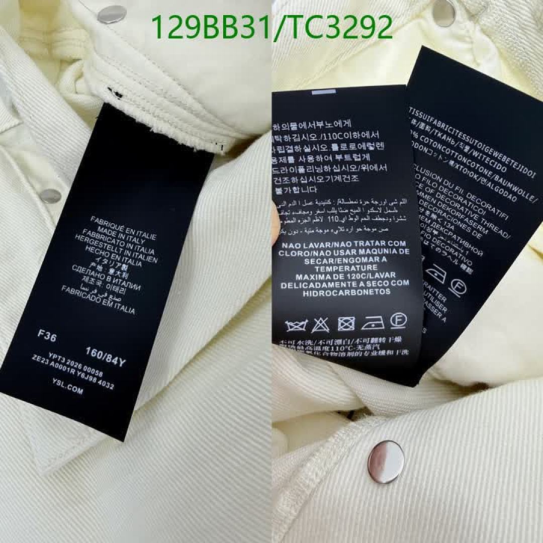 YSL-Clothing Code: TC3292 $: 129USD