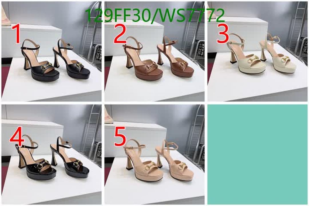 Gucci-Women Shoes Code: WS7772 $: 129USD