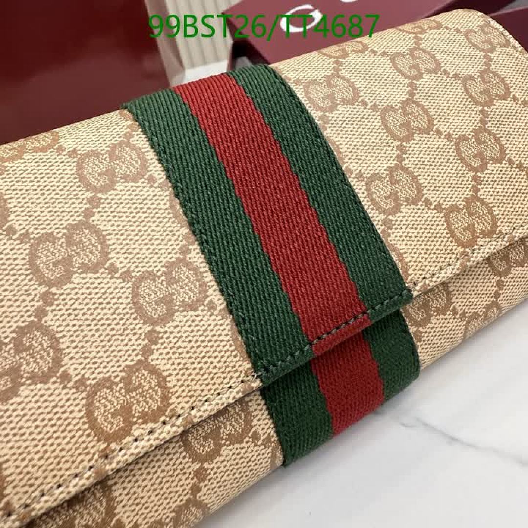 Gucci-Wallet Mirror Quality Code: TT4687 $: 99USD
