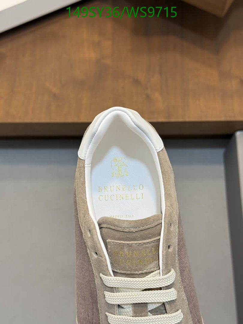 Brunello Cucinelli-Men shoes Code: WS9715 $: 149USD