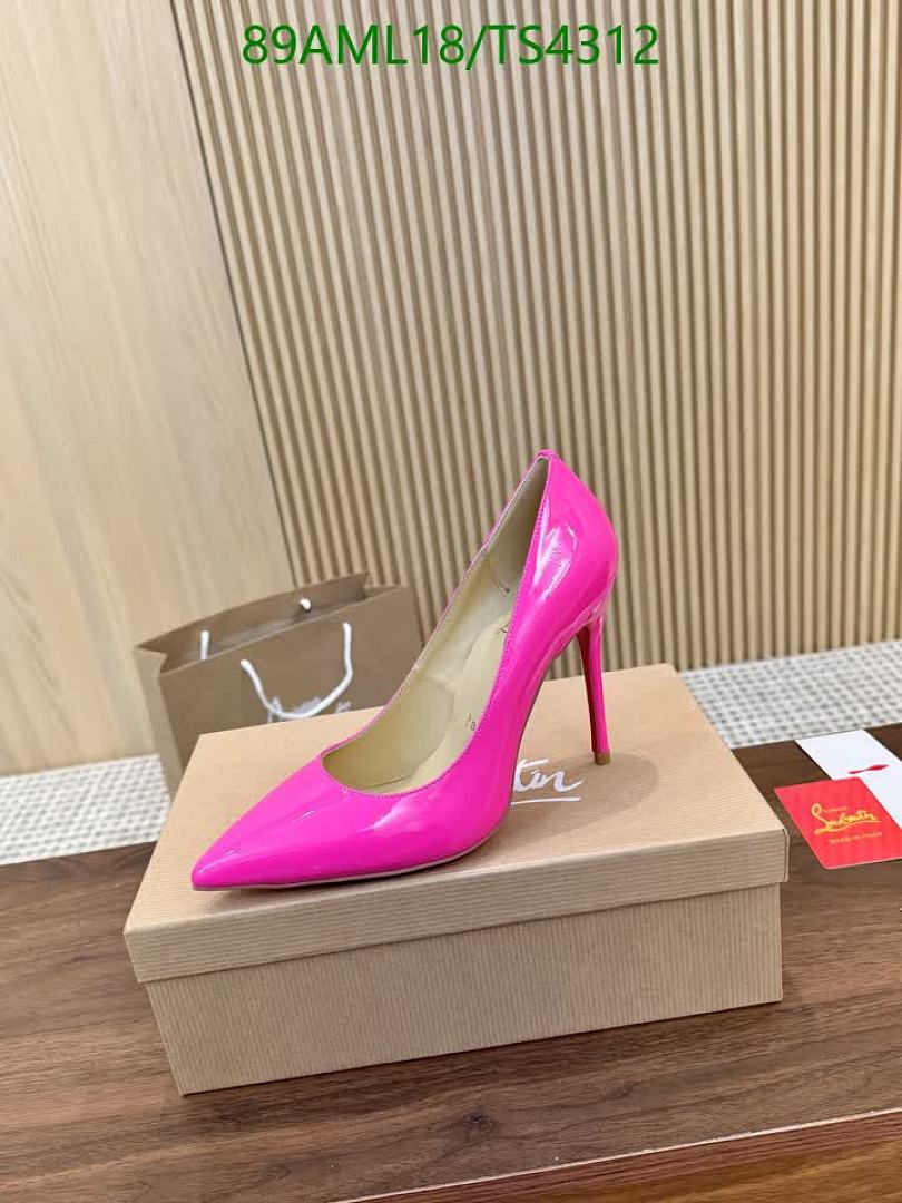 Christian Louboutin-Women Shoes Code: TS4312 $: 89USD