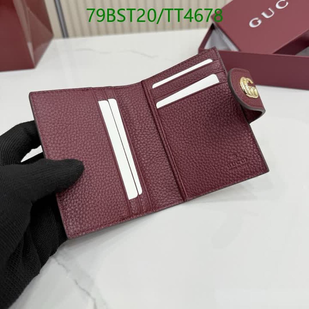 Gucci-Wallet Mirror Quality Code: TT4678 $: 79USD