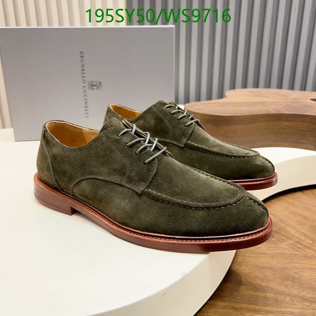 Brunello Cucinelli-Men shoes Code: WS9716 $: 195USD