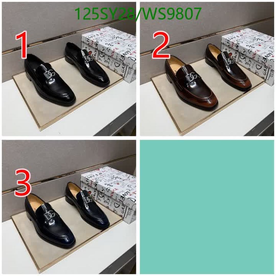 D&G-Men shoes Code: WS9807 $: 125USD