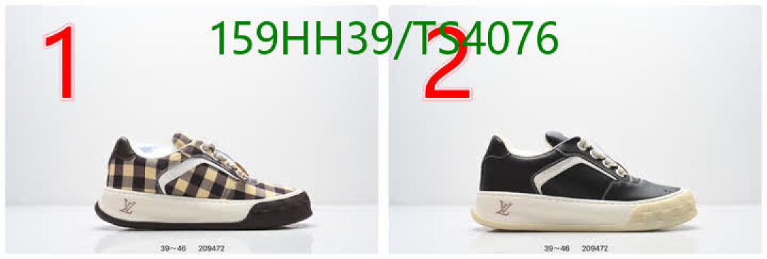 LV-Men shoes Code: TS4076 $: 159USD