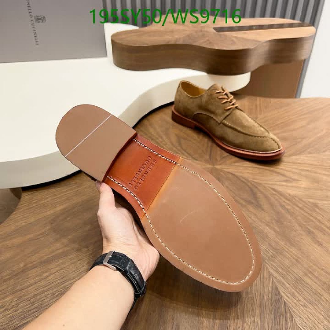 Brunello Cucinelli-Men shoes Code: WS9716 $: 195USD