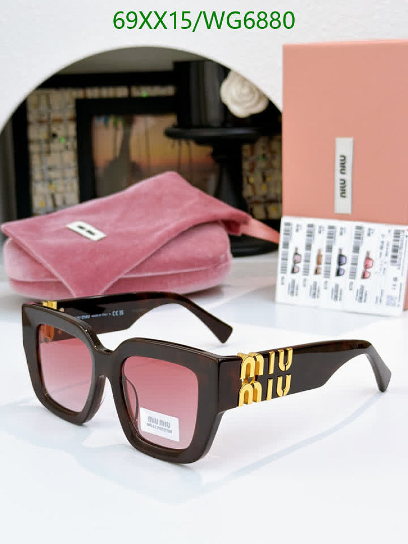 Miu Miu-Glasses Code: WG6880 $: 69USD