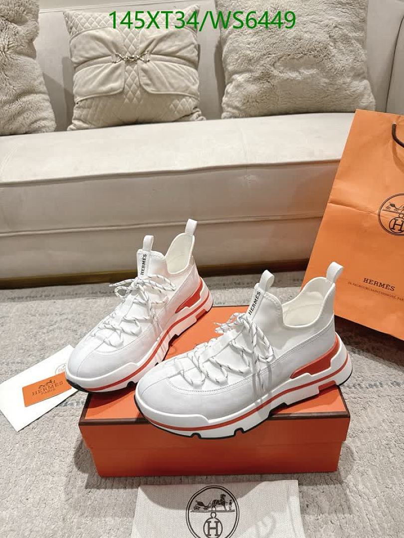 Hermes-Men shoes Code: WS6449 $: 145USD