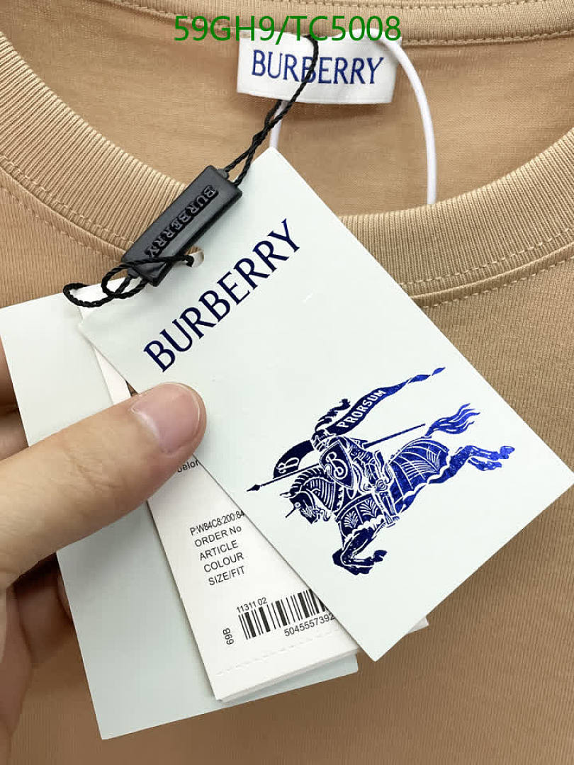 Burberry-Clothing Code: TC5008 $: 59USD