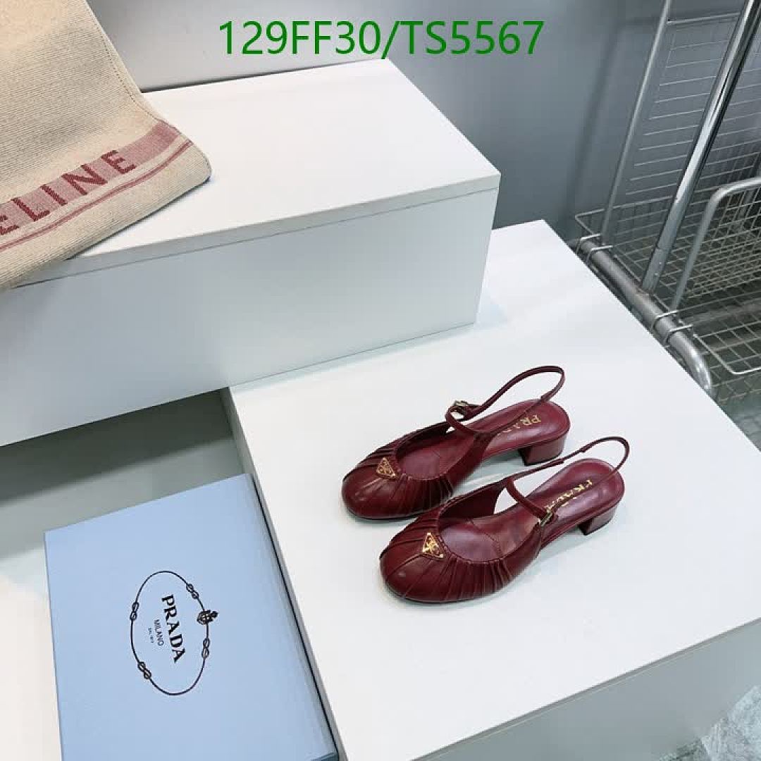 Prada-Women Shoes Code: TS5567 $: 129USD