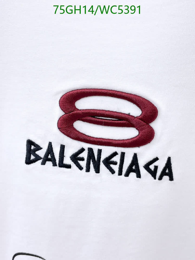 Balenciaga-Clothing Code: WC5391 $: 75USD