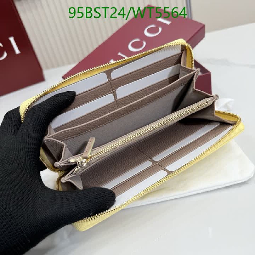 Gucci-Wallet Mirror Quality Code: WT5564 $: 95USD