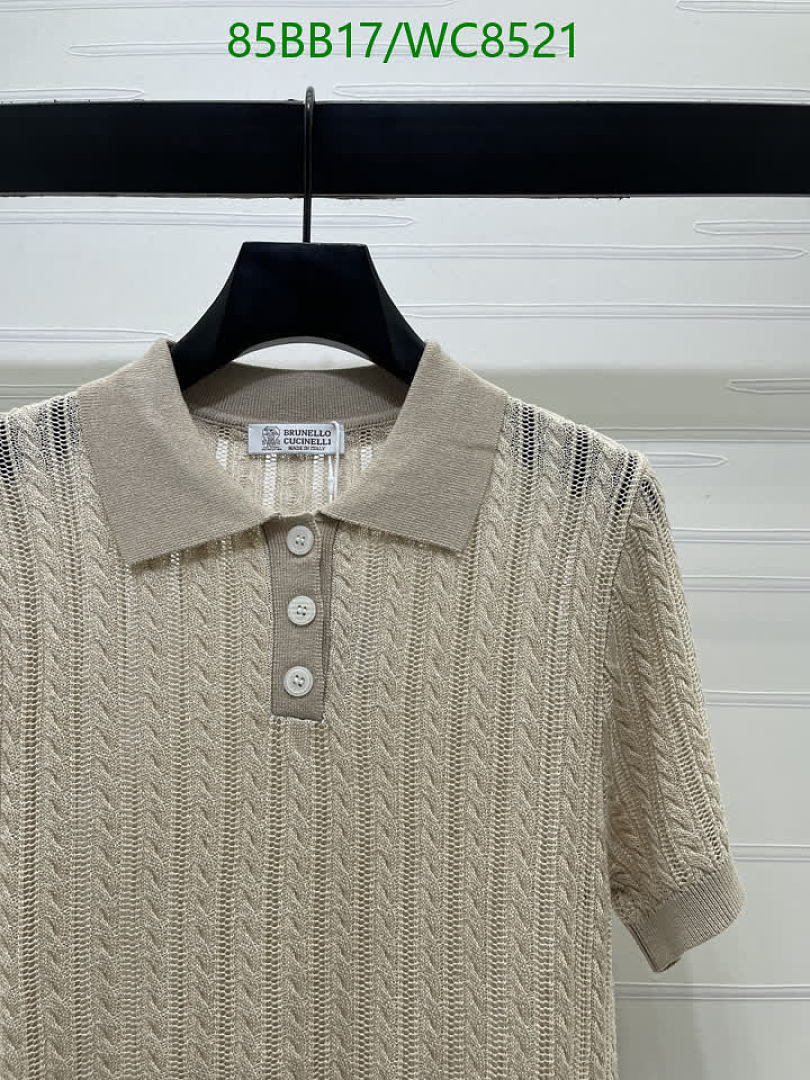Brunello Cucinelli-Clothing Code: WC8521 $: 85USD