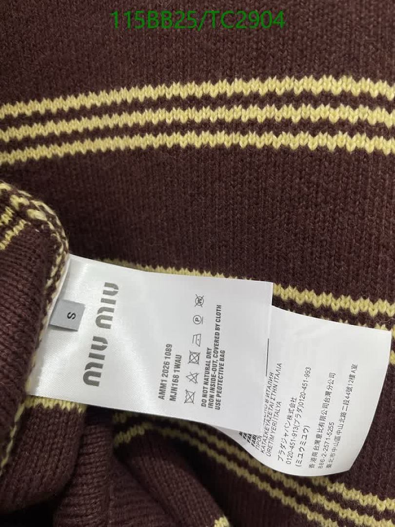 Miu Miu-Clothing Code: TC2904 $: 115USD