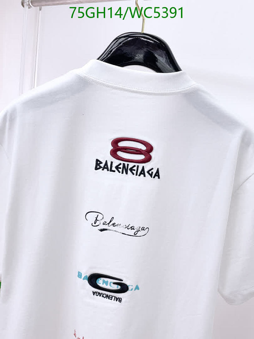 Balenciaga-Clothing Code: WC5391 $: 75USD
