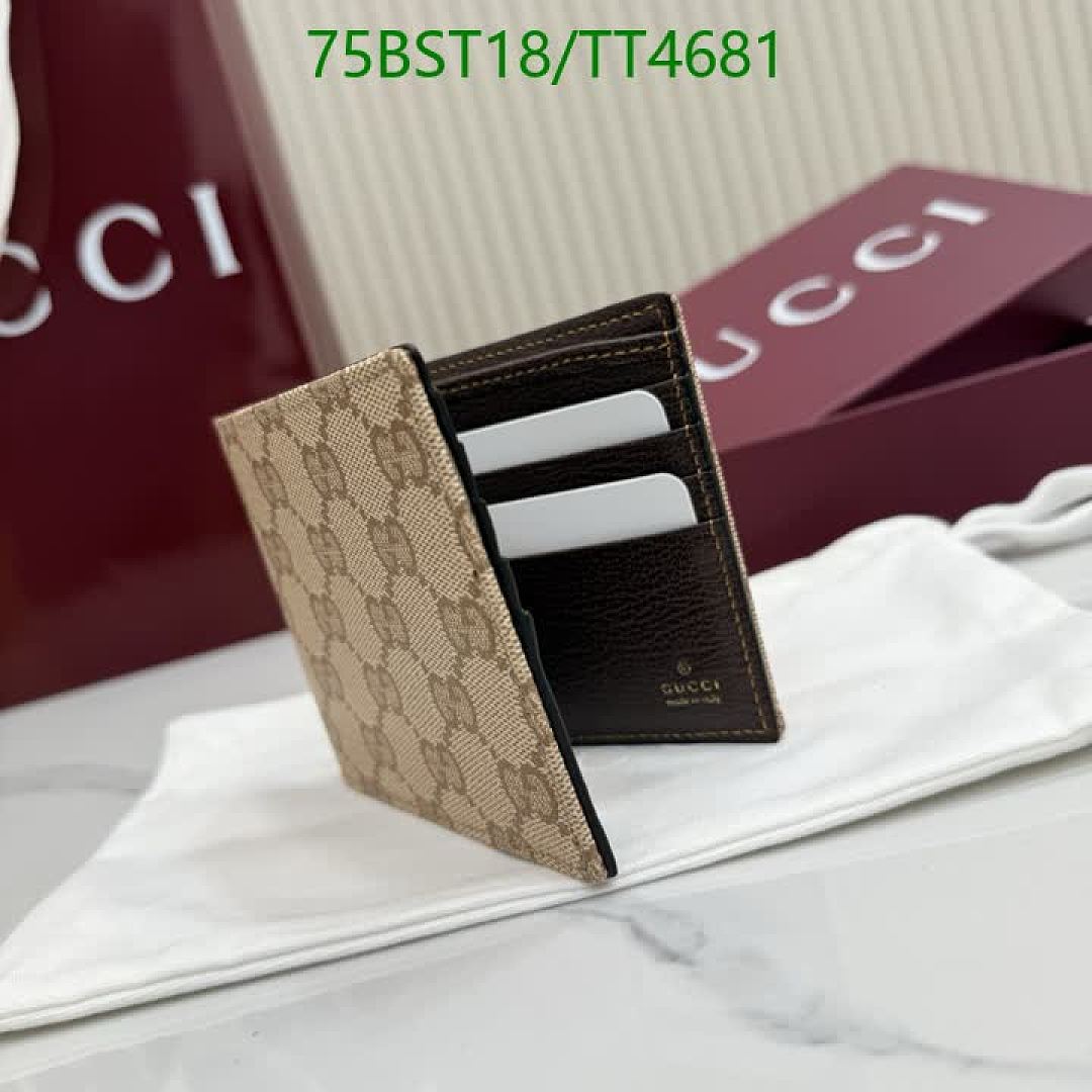 Gucci-Wallet Mirror Quality Code: TT4681 $: 75USD